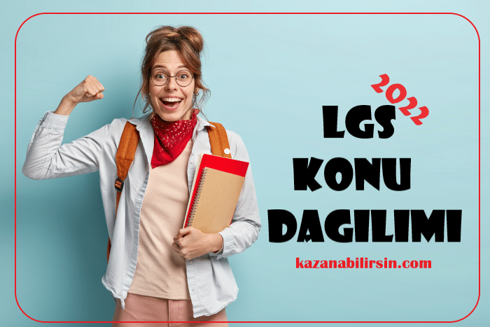 LGS Konuları ve Soru Dağılımı 2022 (Takip Çizelgeli)