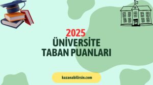 Açıköğretim (AÖF) Taban Puanları 2025